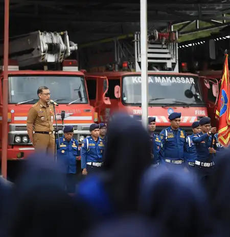 Rotasi Pejabat, Pemkot Makassar Tunjuk Syamsul Bahri Pimpin Damkarmat