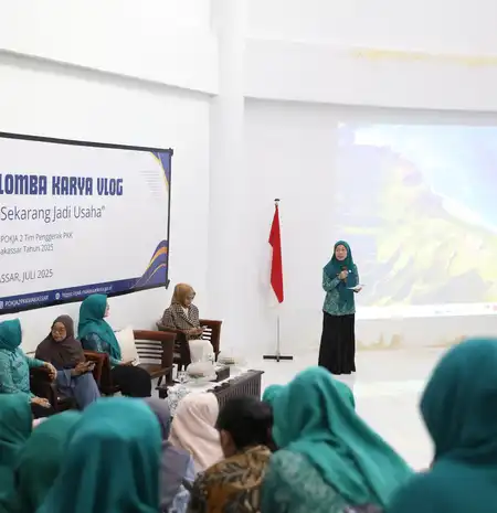 Dulu Jadi Ide, Sekarang Jadi Usaha: PKK Makassar Ajari UMKM Vlog