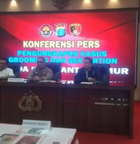 Polda Kaltim Ungkap Kasus Grooming Remaja WN Swedia 