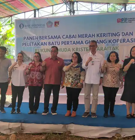Bank Indonesia Sulawesi Utara Dukung Petani Millenial Jaga Pengendalian Inflasi, Joko: Baru Ini Saya Jumpai di Minahasa Petaninya Muda-Mudi 