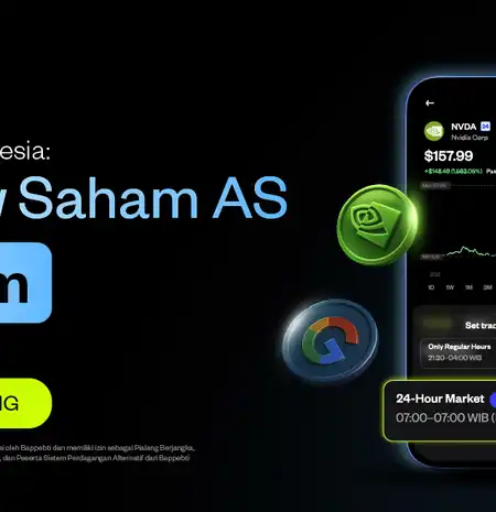 Trading Saham Amerika & ETF 24 Jam Hadir di Pluang, Pertama di Indonesia