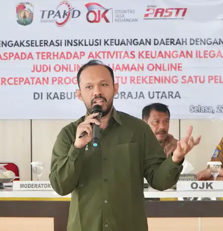 Satgas PASTI Sulsel Turun Tangan Lindungi Masyarakat Torut dari Jerat Keuangan Ilegal