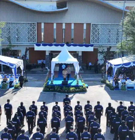 Imigrasi Kukuhkan Satgas Patroli di Bali untuk Jaga Stabilitas dan Keamanan  Wilayah