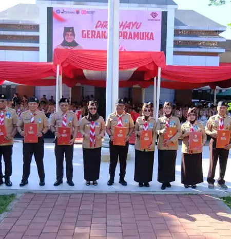 Hari Pramuka ke-64 di Gowa, Bupati Tekankan Peran Pramuka dalam Pembangunan Daerah