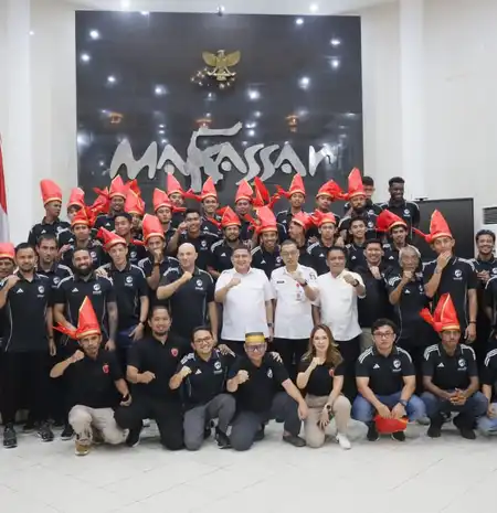 Munafri Arifuddin Beri Motivasi PSM: Dua Bintang Harus Jadi Tiga