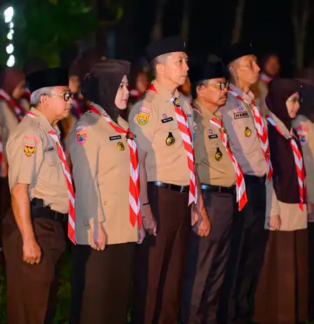 Wagub Sulsel Fatmawati Rusdi Terima Lencana Melati di Buperta Cibubur