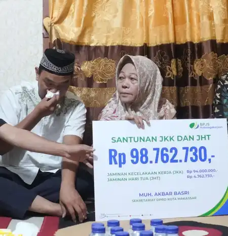 Abay Korban Kebakaran DPRD, Keluarga Terima Santunan dari Pemkot
