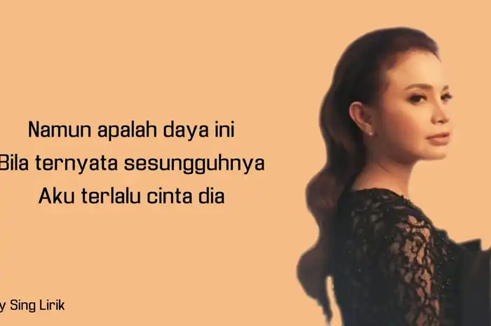 Lirik Lagu 'Terlalu Cinta' Yang Dipopulerkan Oleh Rossa - Sonora.id