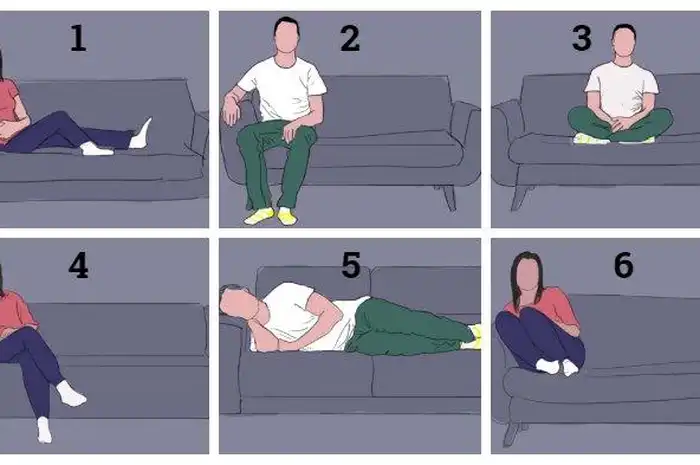 Tes Kepribadian Posisi Duduk Yang Biasa Kamu Lakukan Di Sofa Sonora Id