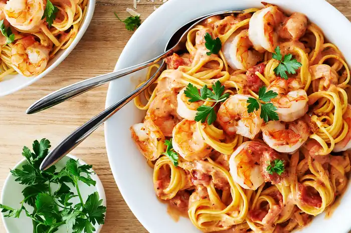 Sajian Valentine Untuk si Sayang, Ini Resep Spaghetti Rose yang Creamy ...
