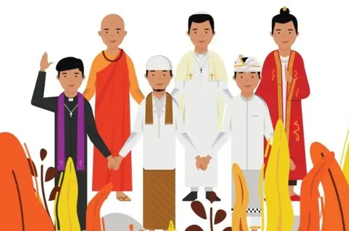 Keberagamaan Agama di Indonesia yang Lengkap dengan Kitab Sucinya