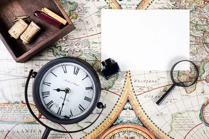 Illustrasi Posisi manusia dalam sejarah
