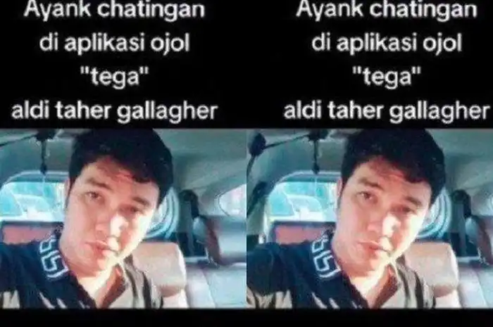 Lirik Lagu 'Tega' - Aldi Taher: Ayank Chatingan di Aplikasi Ojol, Viral