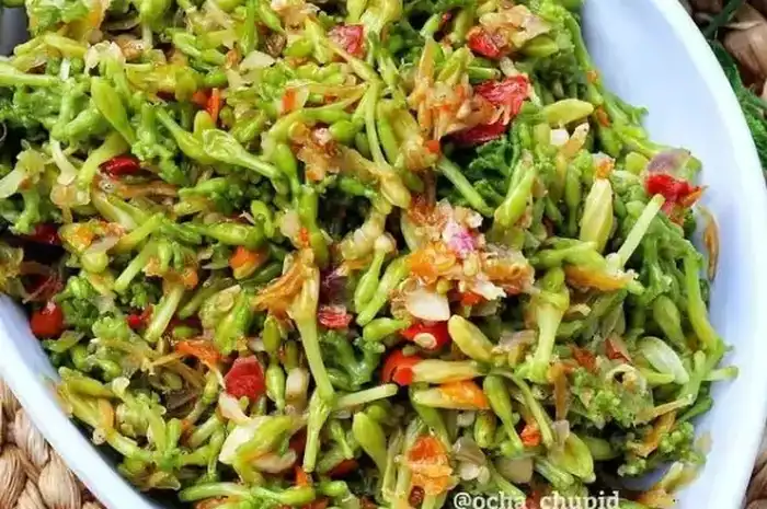 Illustrasi Bunga Pepaya