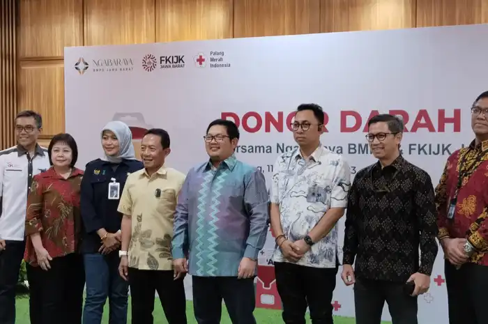 Kembali Ngabaraya BMPD Dan FKIJK Jabar Gelar Donor Darah - Sonora.id