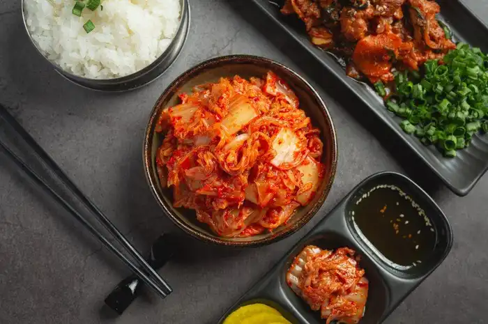 Illustrasi Kimchi