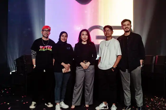 Aria Wijaksana - AM Lounge (Creative Director), Nani Rahmawati - Arthatel, (Account Manager), Karina Lie - MGP Space (President Director MGP), Arlistha Wembri - Arconexpo (Chief Marketing Officer), Sandy Lystianto - MGP Space (Business Development)