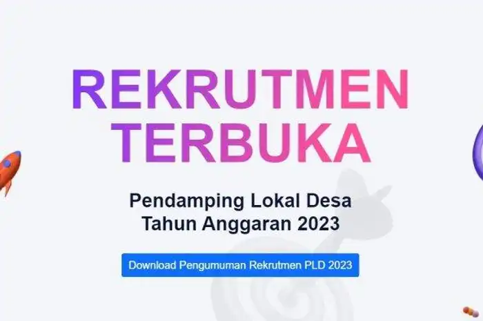 Link dan Cara Cek Hasil Seleksi Administrasi PLD Kemendesa 2023, RESMI ...