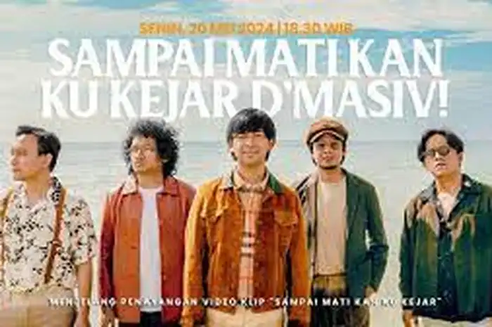 Lirik Lagu 'Sampai Mati kan Ku Kejar' - D'MASIV - Sonora.id