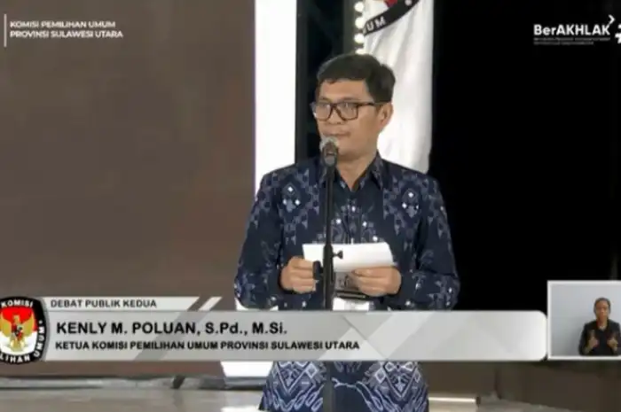 Kenly Poluan Ketua Komisi Pemilihan Umum Sulawesi Utara