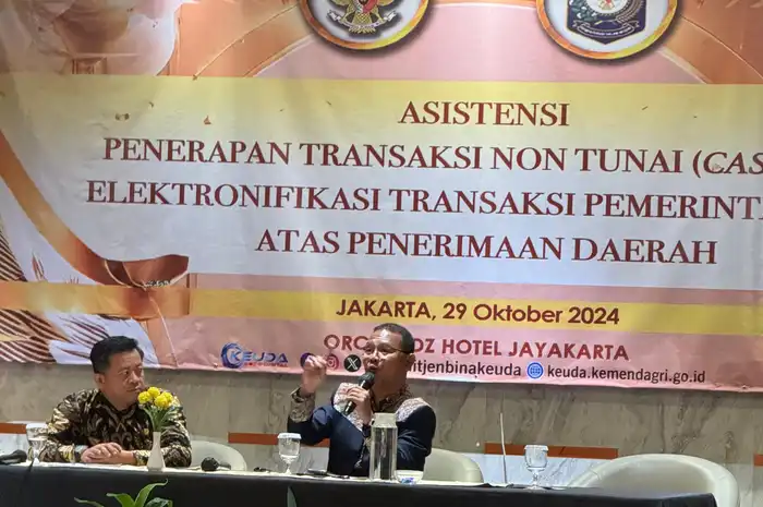 Transaksi Non Tunai (Cashless)/Elektronifikasi Transaksi Pemerintah (ETP) atas Penerimaan Daerah di Orchard Hotel, Jakarta.