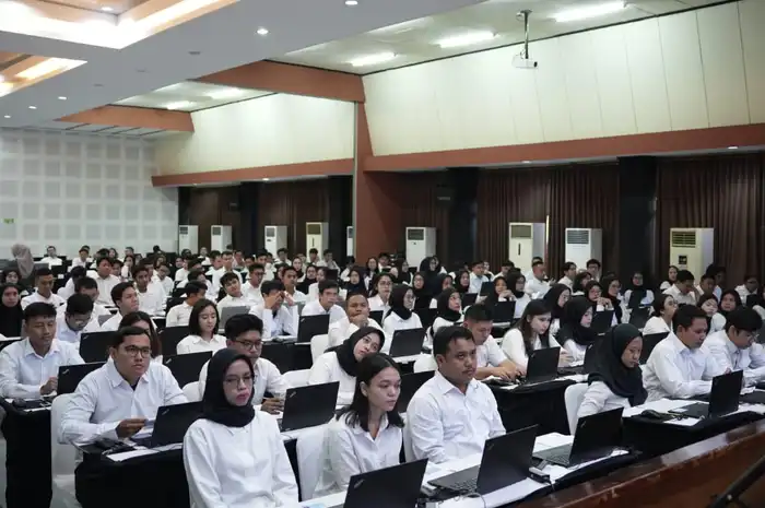 Seleksi Kompetensi Dasar (SKD) Calon Pegawai Negeri Sipil (CPNS) tahun 2024 di Jakarta.