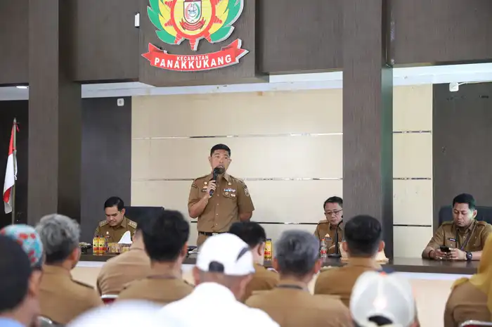 Pjs Wali Kota Makassar, Andi Arwin Azis pimpin rapat persiapan HUT Kota Makassar ke-417 
