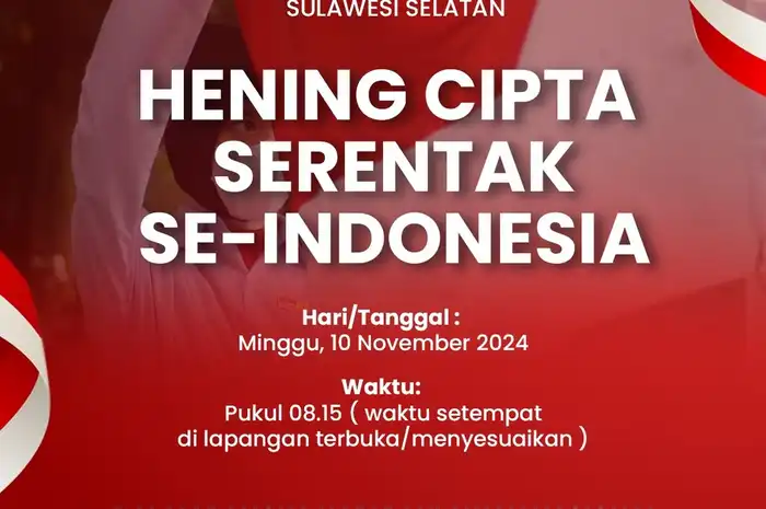 Ajakkan Hening Cipta