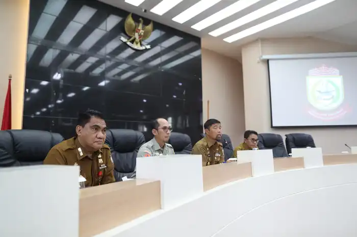 Rakor persiapan menghadapi musim hujan pada jajaran Pemkot Makassar