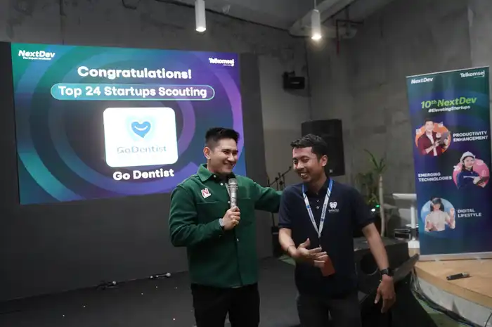 Start up Go Dentist dari Makassar berhasil meraih golden tiket ke Top 24 Telkomsel NextDev