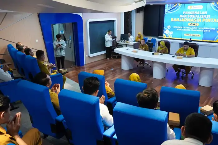 peluncuran aplikasi Banjarmasin Pintar 3.0 oleh Pemerintah Kota Banjarmasin