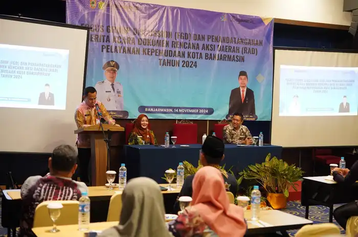 penandatanganan Berita Acara Dokumen Rencana Aksi Daerah (RAD) Pelayanan Kepemudaan Tahun 2024