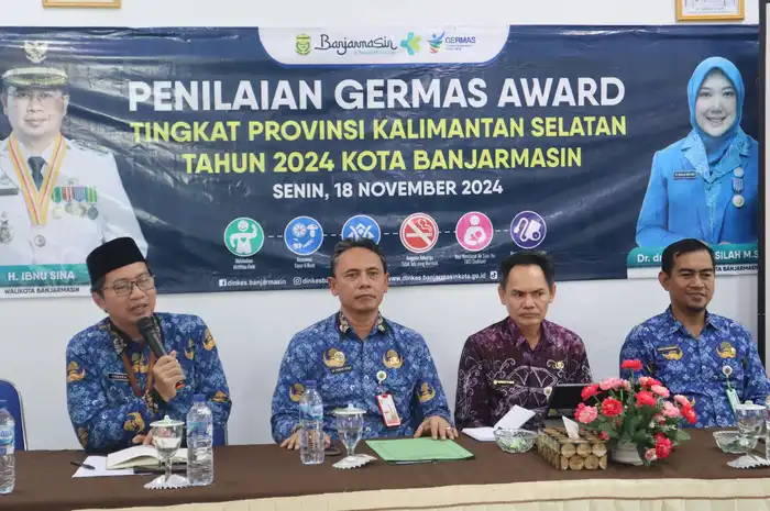 penilaian GERMAS AWARD di Kota Banjarmasin untuk tingkat Provinsi Kalimantan Selatan
