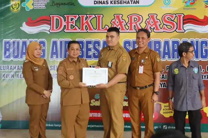 12 kelurahan di Kota Banjarmasin deklarasi ODF