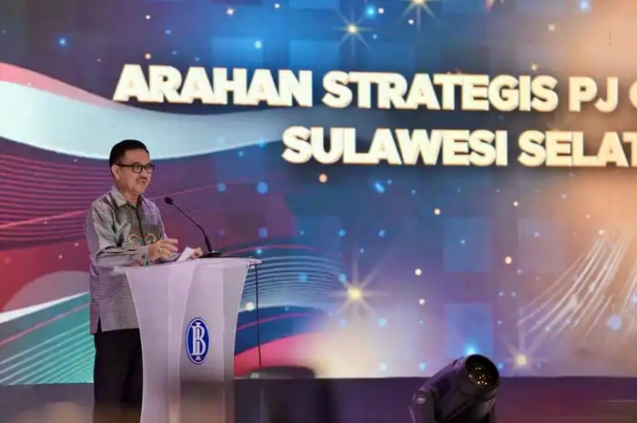  Sekda Sulsel Hadiri Pertemuan Tahunan Bank Indonesia 2024