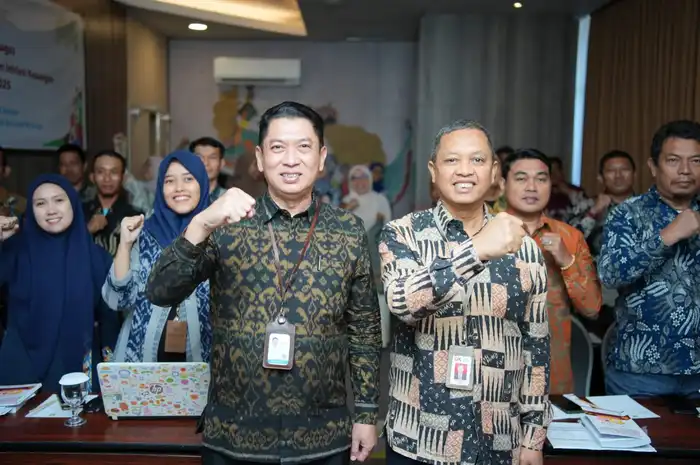 Kegiatan SNLIK 2025 yang digelar OJK Sulsel dan Sulbar bersama Badan Pusat Statistik (BPS)