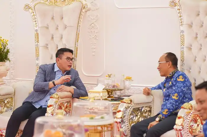 Direktur SDM PT Pertamina (Persero), Erry Sugiharto dan jajaran bertemu Pj Gubernur Sulsel