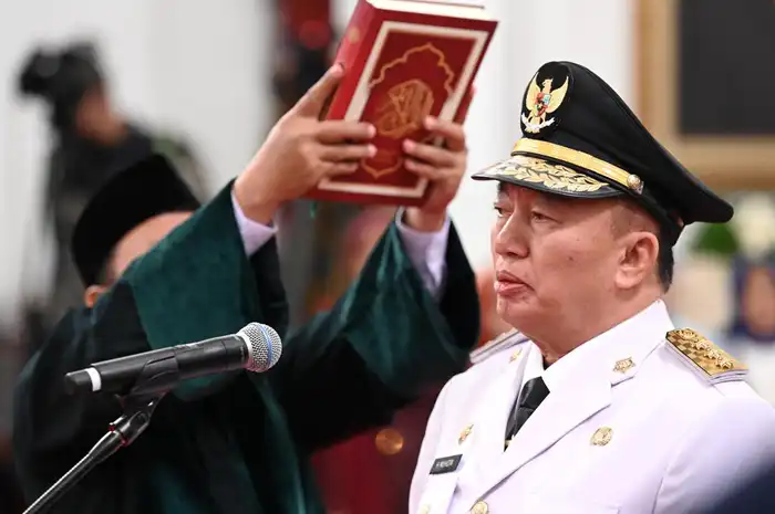 Pelantikan Muhidin sebagai Gubernur Kalsel Sisa Masa Jabatan 2021-2024