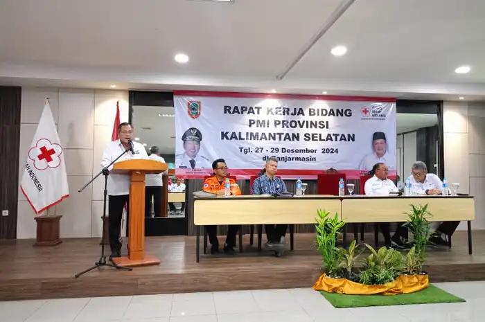 Rakerbid PMI Kalsel di Banjarmasin