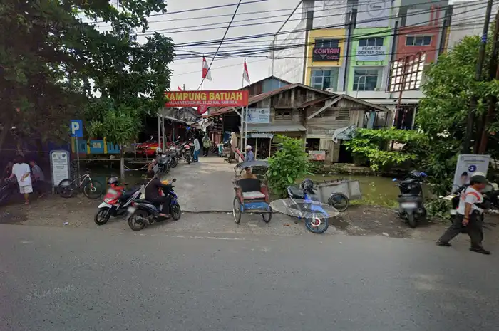 kawasan depan Pasar Batuah Banjarmasin