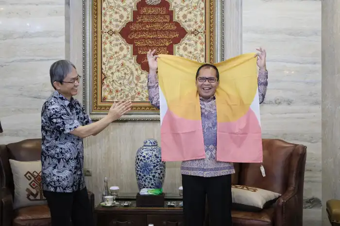 Wali Kota Makassar Moh Ramdhan Pomanto menerima kunjungan kehormatan Wakil Wali Kota Maniwa, Jepang, Atsuya Ito