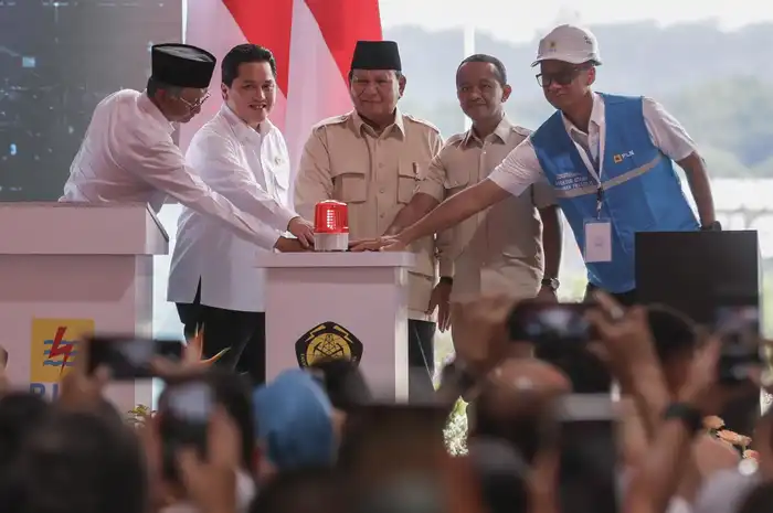 peresmian 37 proyek ketenagalistrikan nasional oleh Presiden Prabowo Subianto