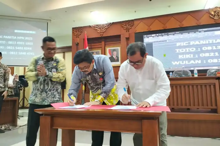 Rakor Pemprov Kalsel dan PWI Kalsel terkait HPN