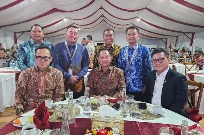 Wali Kota Banjarmasin, Muhammad Yamin, saat gala dinner di pembukaan retret di Akmil Magelang
