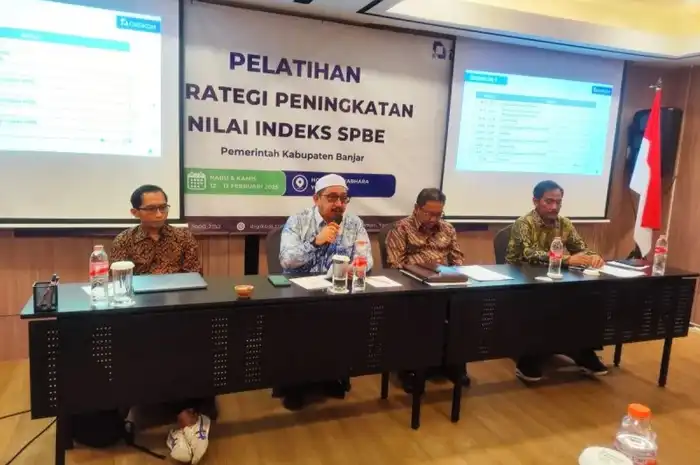 pelatihan strategi peningkatan nilai indeks SPBE khususnya di wilayah Kabupaten Banjar