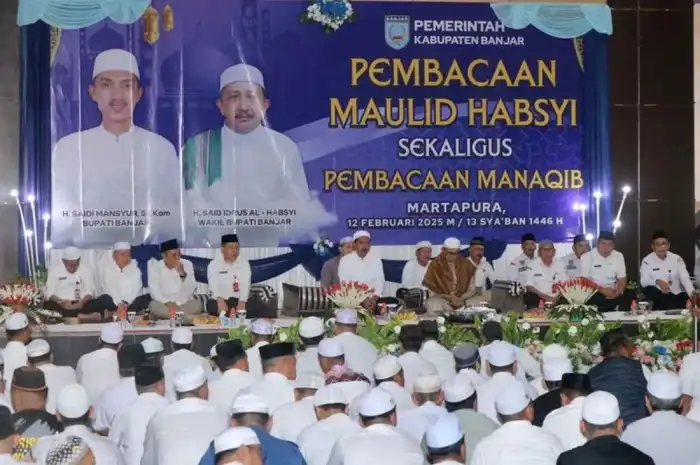 Pembacaan Maulid Habsyi dan Manaqib Syekh Samman