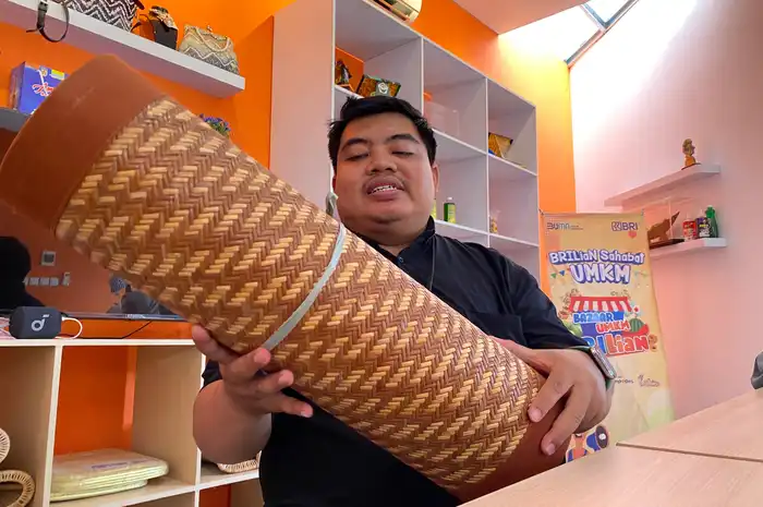Salah satu produk UMKM yang dipajang di Rumah BUMN Banjar