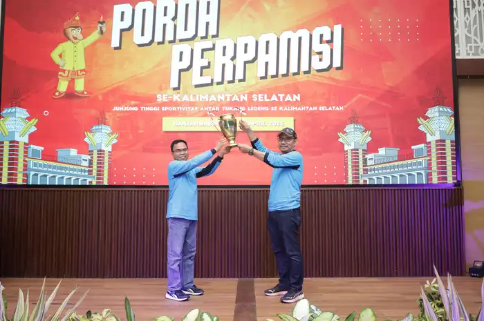 PAM Bandarmasih berhasil mendapatkan gelar juara umum Perpamsi 2025
