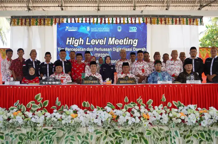 Pemerintah Kabupaten Bolaang Mongondow Selatan (Bolsel) menggelar High Level Meeting TP2DD dan Gebyar Pajak Bolsel 2025 bersama Kantor Perwakilan Bank Indonesia Sulawesi Utara dan PT Bank SulutGo.