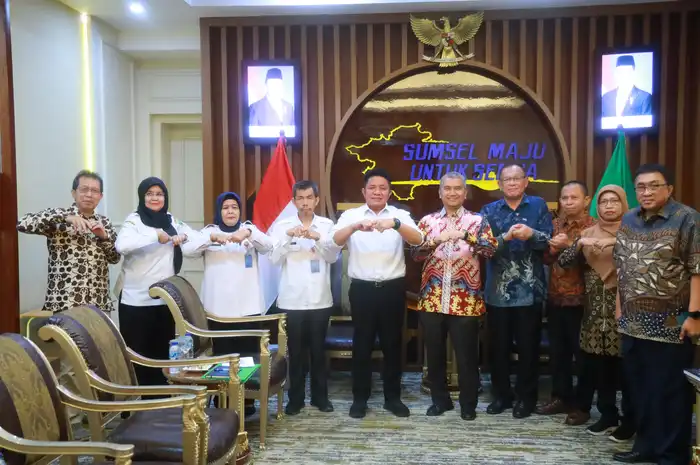 Gubernur Sumsel dan Rektor UNSRI Bahas Transportasi Mahasiswa &amp; Ketahanan Pangan